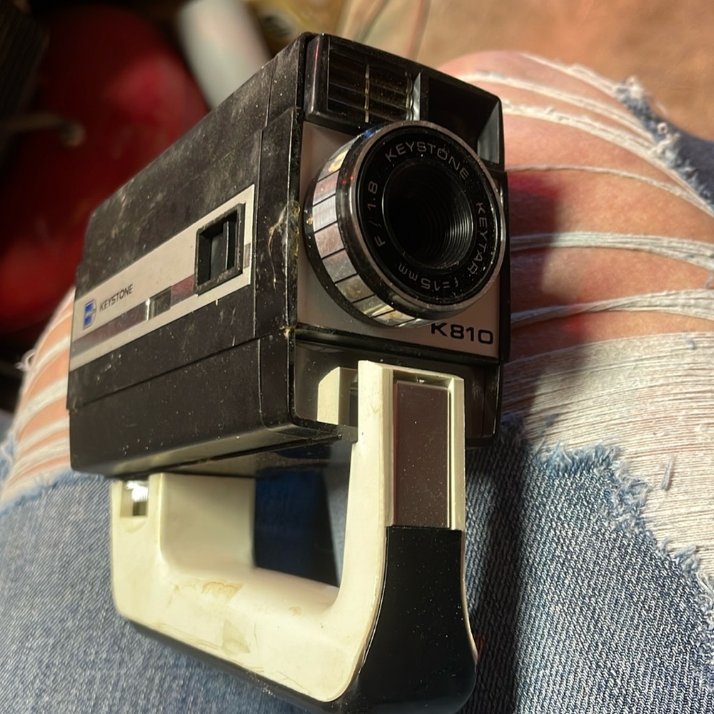 Keystone super 8 keytar camera